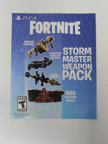 Fortnite ps4 storm - storm, master