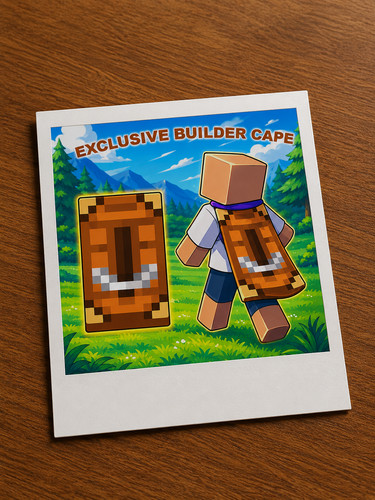 Minecraft builder cape - minecraft,
