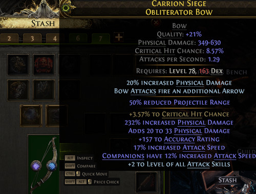 Obliterator arco sentiero - arco,